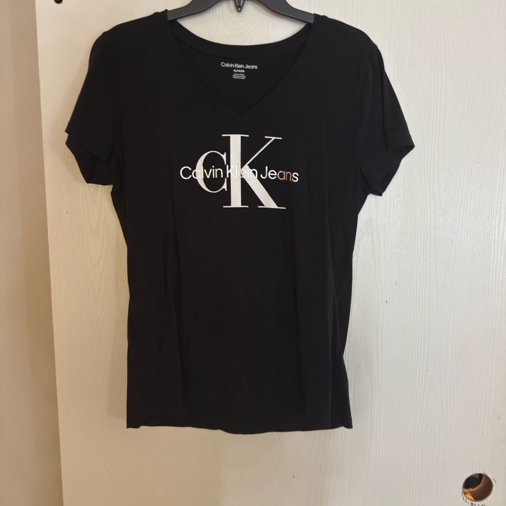 Calvin Klein Jeans Black Logo Tee